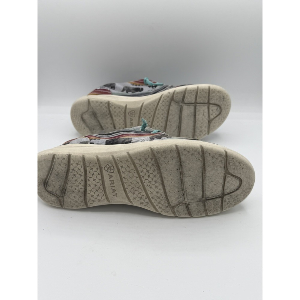 Ariat Hilo Women's Multicolor Buffalo Print Slip On Casual Shoes Size 9.5 - Picture 6 of 6